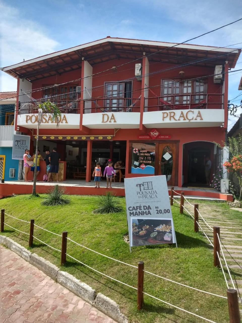 Pousada Da Praca Morro de São Paulo Exteriör bild